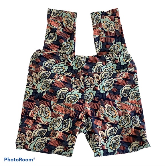 NEW LulaRoe Tall Curvy (TC) Leggings Multi Floral - Picture 8 of 9